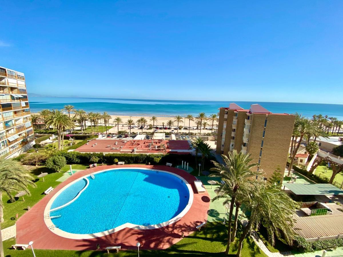 Nereo 7 Primera Linea De Playa San Juan Piscina, Parking Wifi Inmobiliaria Leo Alicante Zewnętrze zdjęcie