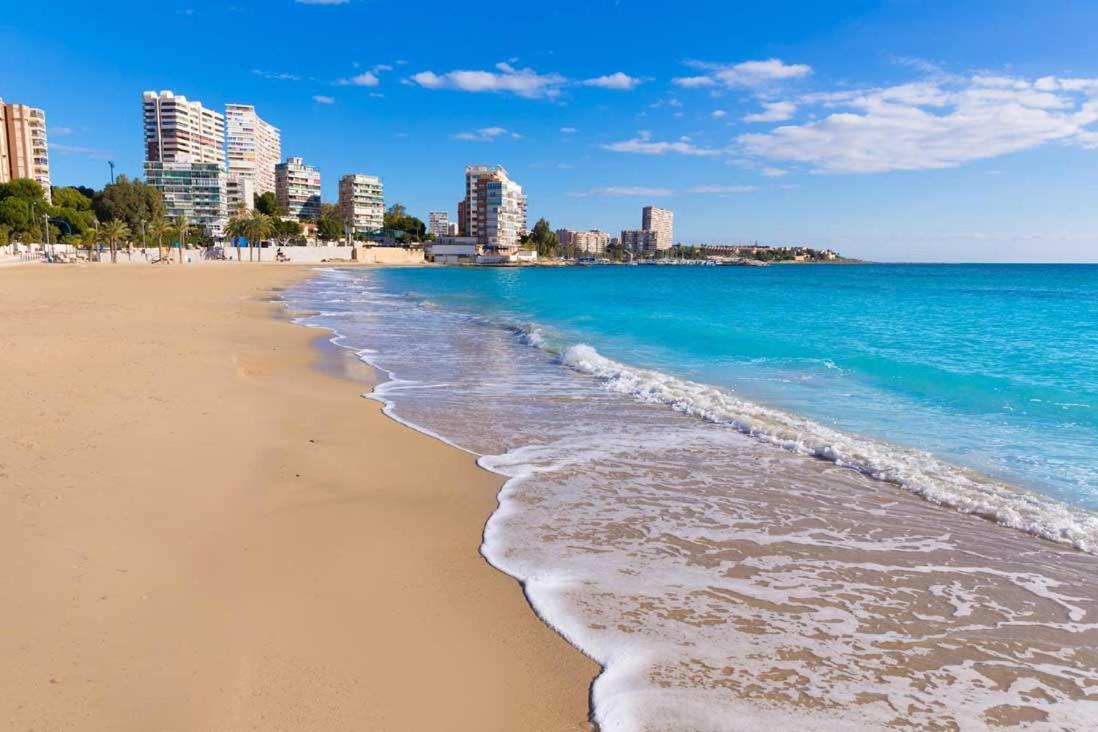 Nereo 7 Primera Linea De Playa San Juan Piscina, Parking Wifi Inmobiliaria Leo Alicante Zewnętrze zdjęcie