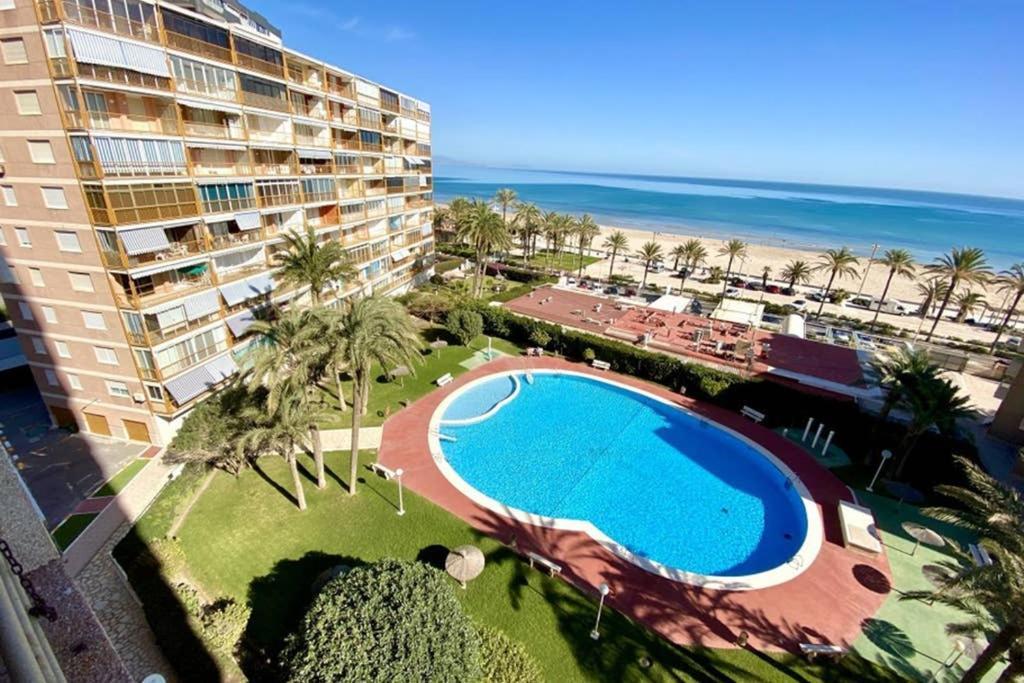 Nereo 7 Primera Linea De Playa San Juan Piscina, Parking Wifi Inmobiliaria Leo Alicante Zewnętrze zdjęcie