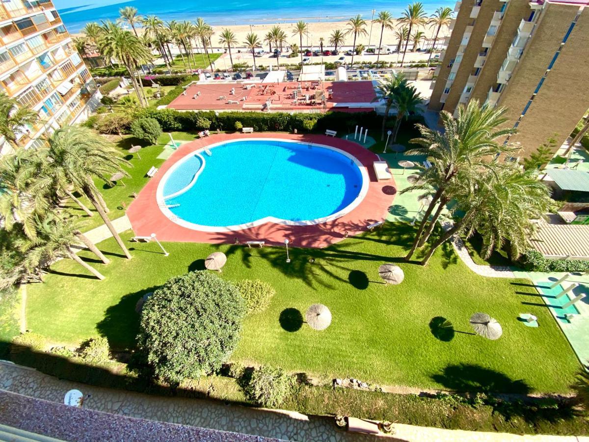 Nereo 7 Primera Linea De Playa San Juan Piscina, Parking Wifi Inmobiliaria Leo Alicante Zewnętrze zdjęcie